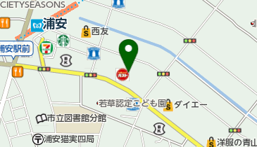 炭火やきとり 大好き 浦安駅前店の地図画像