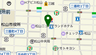 まつやの地図画像
