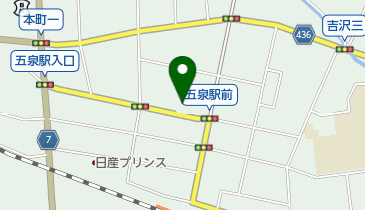 日の出食堂の地図画像