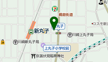 和食 升かねの地図画像