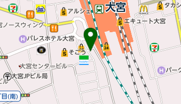 酒蔵 力 大宮西口店の地図画像