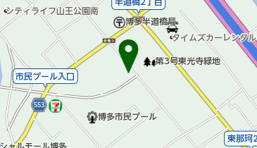 ちゃんこまる直の地図画像