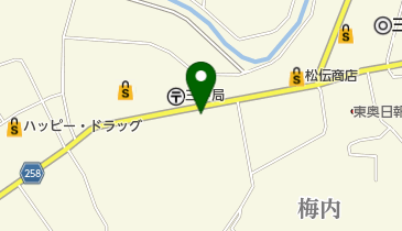 南部庵の地図画像