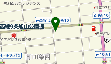 焼肉亭の地図画像