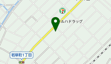 やきとり一平 若草店の地図画像