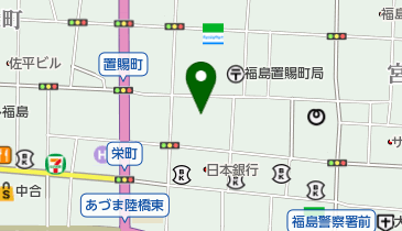 もめん亭の地図画像