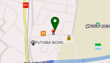 パリワール 関大前店の地図画像