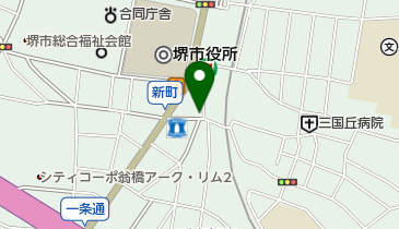 やきとりの名門 秋吉 堺東店の地図画像