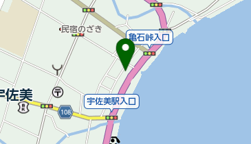 ふぐ・地魚料理の宿大塚の地図画像