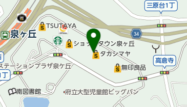 桃谷楼 泉北パンジョ店の地図画像