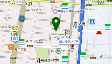 大富士 堀江店の地図画像