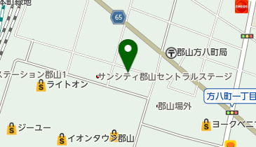 うなぎ藤の地図画像