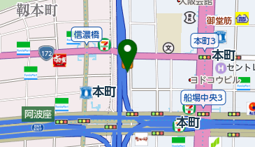 味べい 本町店の地図画像