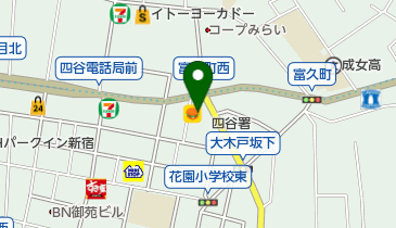 鉄板牧場 新宿店の地図画像