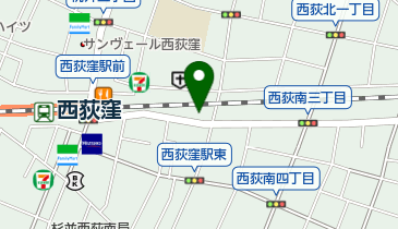沖縄料理 清の地図画像