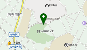 本居庵の地図画像