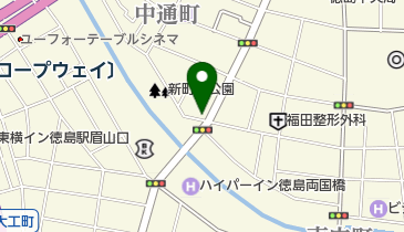 鳥巣亭の地図画像
