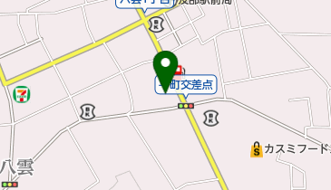 そば処 なが井の地図画像
