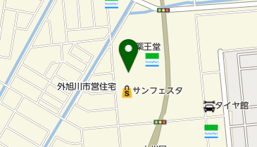 南蛮屋あおい 外旭川店の地図画像