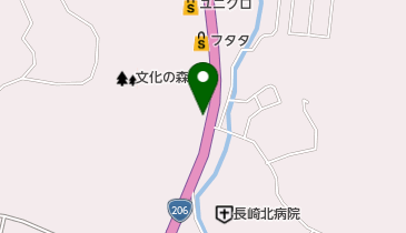 ときつ食堂の地図画像