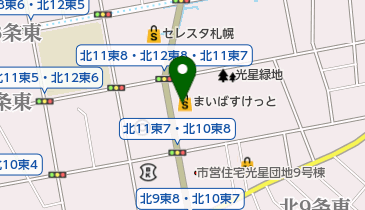 フレンドシップの地図画像