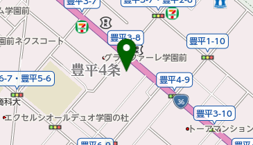 まるとみ喫茶の地図画像