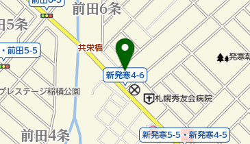 らい麦畑の地図画像