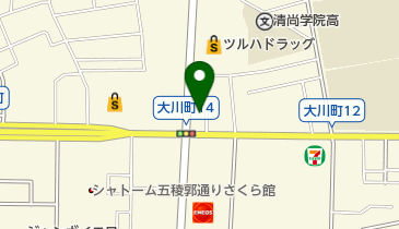 あとりえ朱夏の地図画像