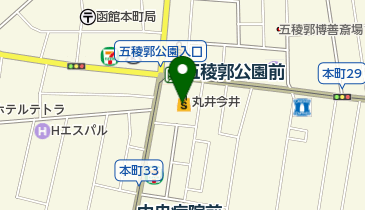 喫茶 ジョリー 丸井今井函館店の地図画像