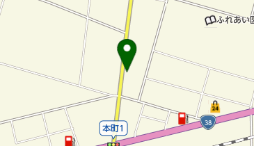 グリーンの地図画像