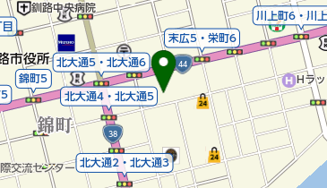 仏蘭西茶館喫茶の地図画像