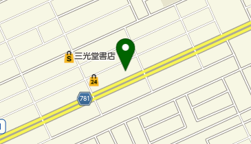 喫茶 ベルの地図画像