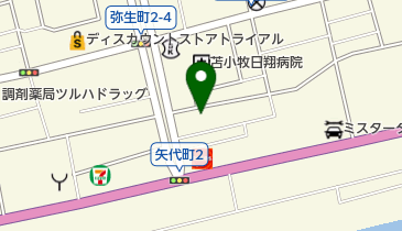 花時計の地図画像