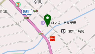 秋桜の地図画像