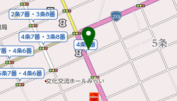 クロタキ喫茶の地図画像