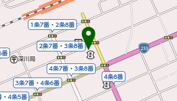 セシール喫茶の地図画像