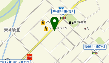 茶房花どーりの地図画像