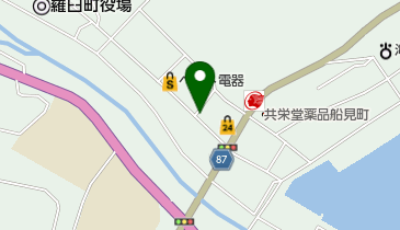 二軒目喫茶の地図画像