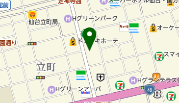コーヒーショップどんぐりの地図画像