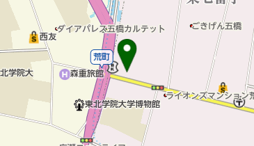 珈琲店ぴーぷるの地図画像