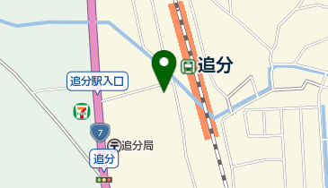 ポニーテールの地図画像