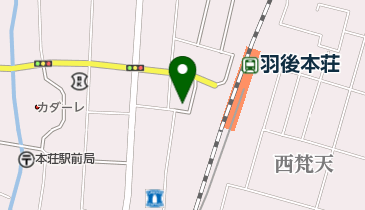 珈琲自家焙煎薫の地図画像