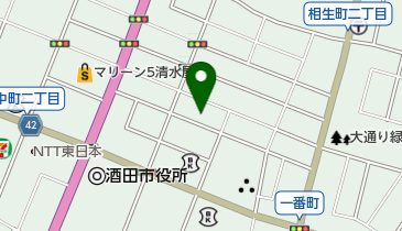 伴茶夢の地図画像