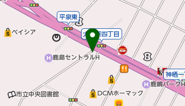 杉の樹の地図画像