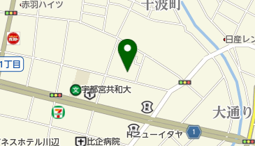 メロディハウスの地図画像