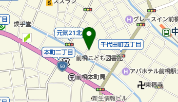 CAFE DE ぱずーの地図画像