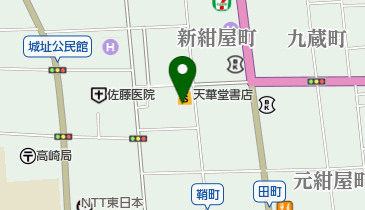 白馬車の地図画像