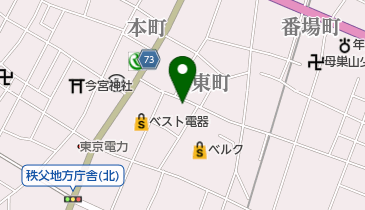 グレーの地図画像