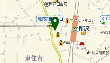 ワルツ所沢 スパンコールの地図画像