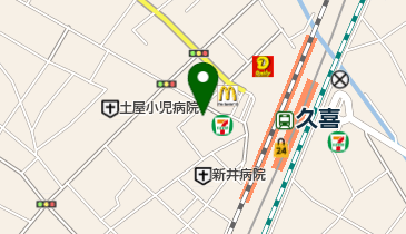 珀欧亭の地図画像